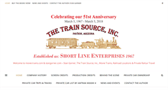 Desktop Screenshot of movie-trains.com